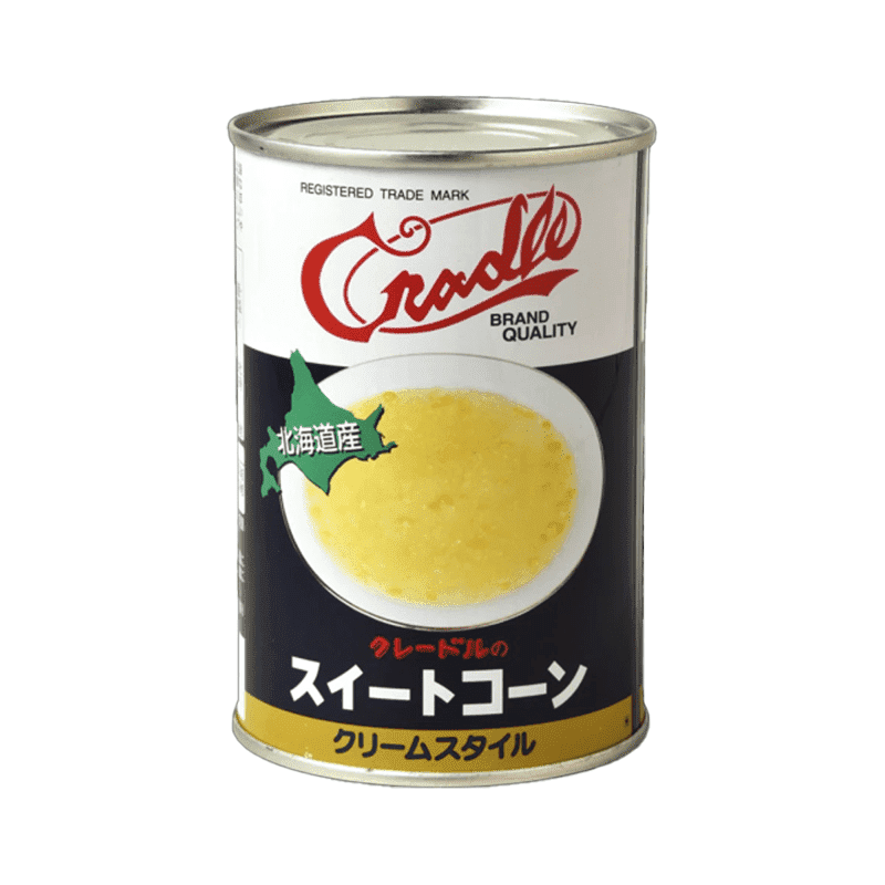 クリームコーンクレードル 4号缶